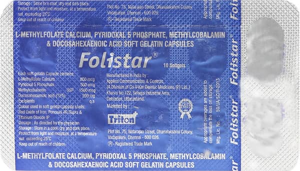 Folistar Strip Of 10 Capsules