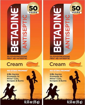 Betadine 5% Tube Of 20gm Cream
