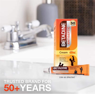Betadine 5% Tube Of 20gm Cream
