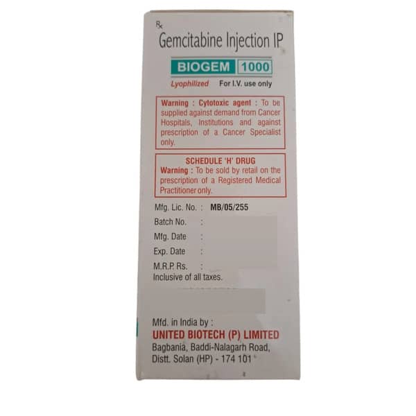 Biogem 1Gm Injection