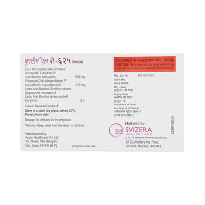 Boostim Lb 625mg Strip Of 6 Tablets