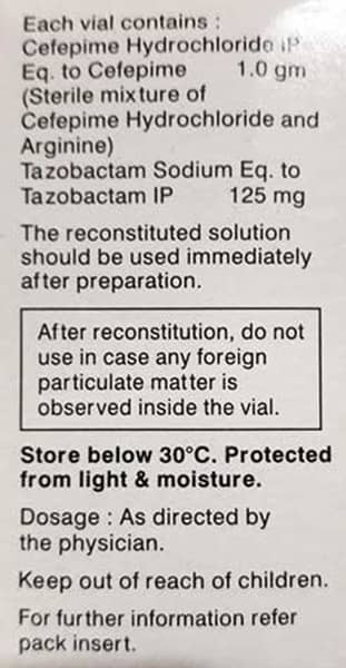 Magnova 1gm/125mg Dry Vial Of 1 Powder For Injection