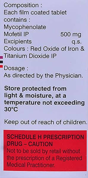 Mofilet 500mg Strip Of 10 Tablets