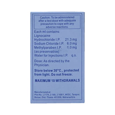 Lox 2% Vial Of 30ml Injection