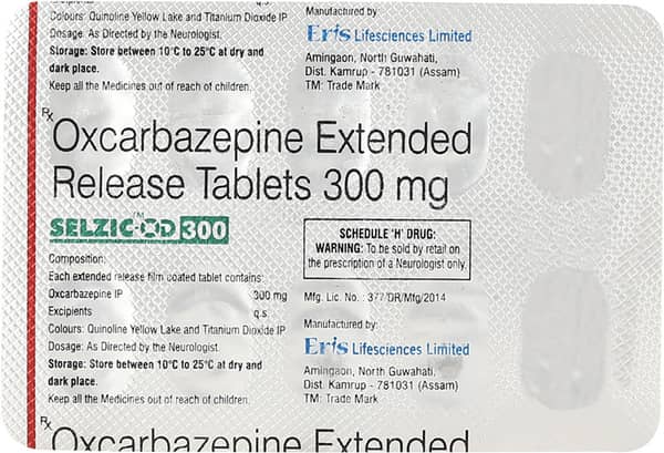 Selzic Od 300mg Strip Of 10 Tablets