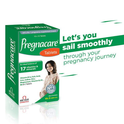 Pregnacare Strip Of 10 Tablets