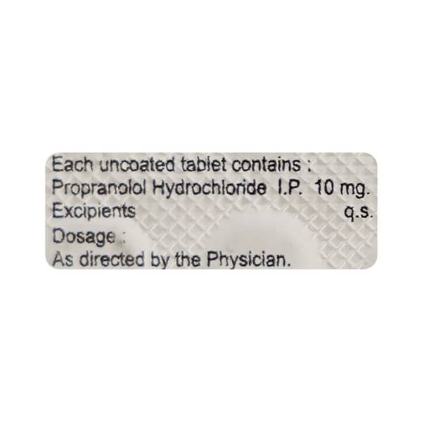 Pronol 10Mg Strip Of 10 Tablets
