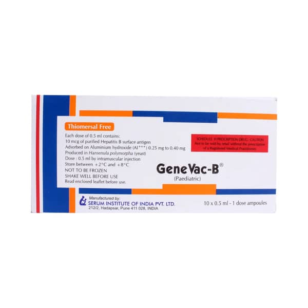 Genevac B Ampoule Of 0.5ml Injection