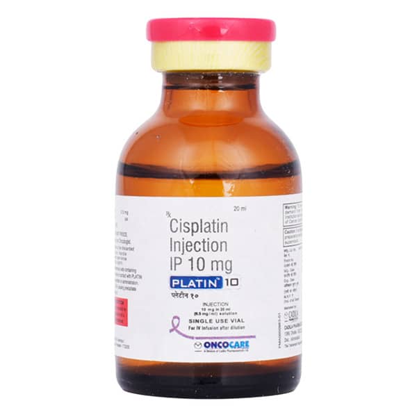 Platin 10mg Vial Of 20ml Solution For Infusion