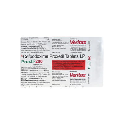 Proxtl 200mg Strip Of 10 Tablets
