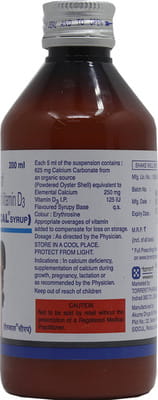 Shelcal Bottle Of 200ml Syrup