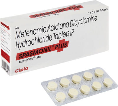 Spasmonil Plus Strip Of 10 Tablets