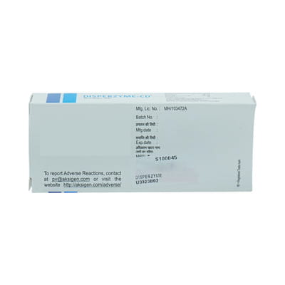 Disperzyme Cd Strip Of 10 Tablets
