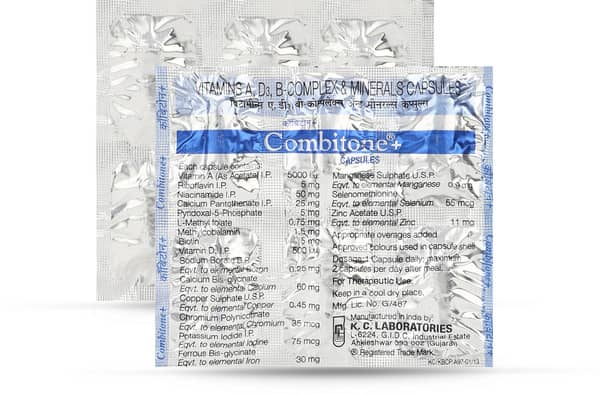 Combitone Plus Strip Of 6 Capsules