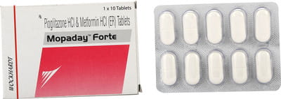 Mopaday Forte Strip Of 10 Tablets