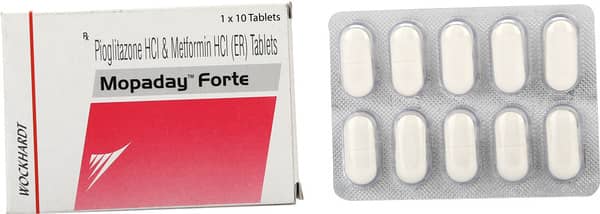 Mopaday Forte Strip Of 10 Tablets