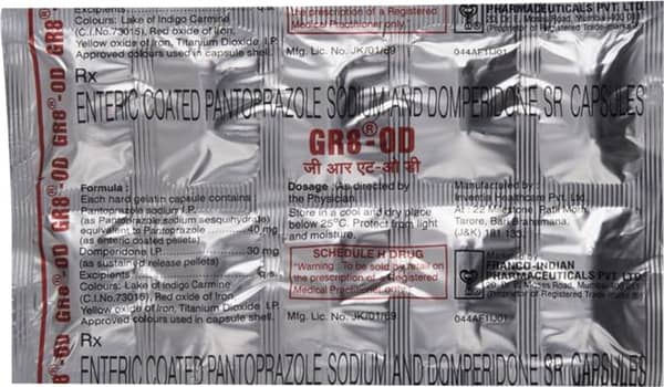 Gr8 Od Strip Of 10 Capsules