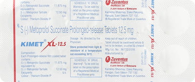 Kimet Xl 12.5mg Strip Of 10 Tablets