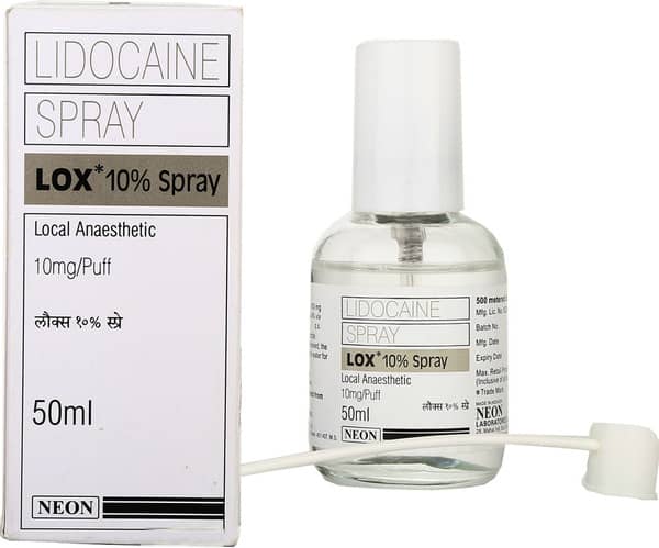 Lox 10% Bottle Of 50ml Spray