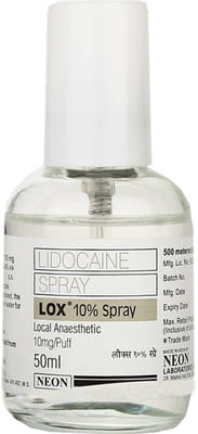 Lox 10% Bottle Of 50ml Spray