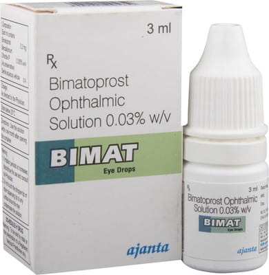 Bimat Bottle Of 3ml Eye Drops
