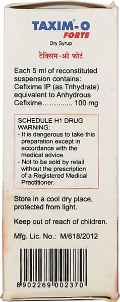 Taxim O Forte Dry Syrup