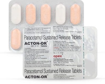 Acton Or 1gm Strip Of 10 Tablets