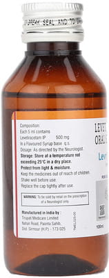 Levroxa 100mg Syrup 100ml