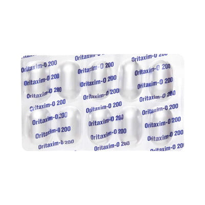Oritaxim O 200mg Strip Of 10 Tablets