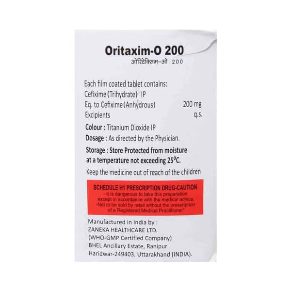 Oritaxim-O 200 Tablet