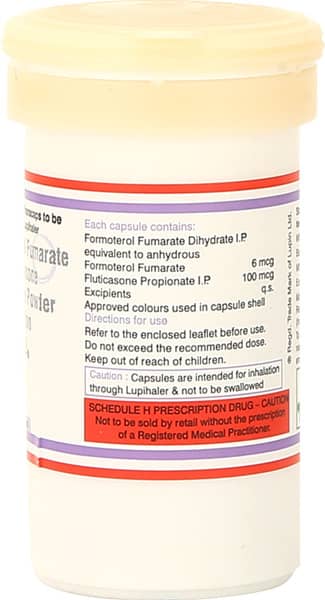 Formoflo 100mcg Bottle Of 30 Transcaps