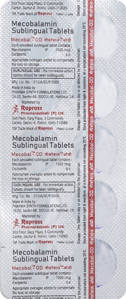 Mecobal OD Sublingual Tablet