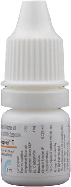 Lotepred T Bottle Of 5ml Eye Drop