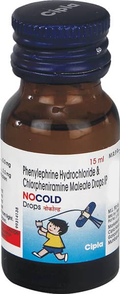 Nocold Bottle Of 15ml Oral Drops