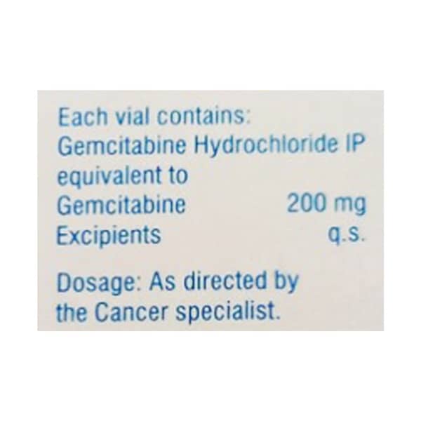 Gemtaz 200Mg Dry Vial Of 1 Powder For Injection