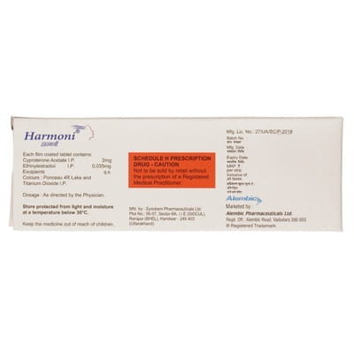 Harmoni Strip Of 21 Tablets