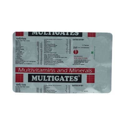 Multigates Strip Of 10 Tablets