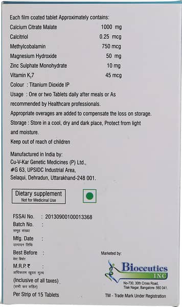Calorich M Strip Of 15 Tablets