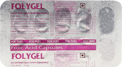 Folygel Strip Of 10 Capsules