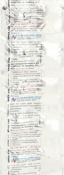 Opox 200mg Strip Of 10 Tablets