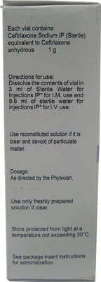 Accuzon 1gm Dry Vial Of 1 Powder For Injection