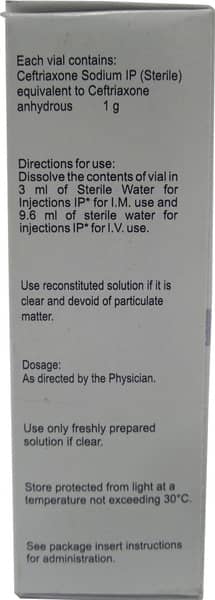 Accuzon 1gm Dry Vial Of 1 Powder For Injection