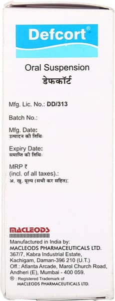 Defcort Oral Suspension