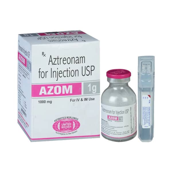 Azom 1gm Dry Vial Of 1 Powder For Injection