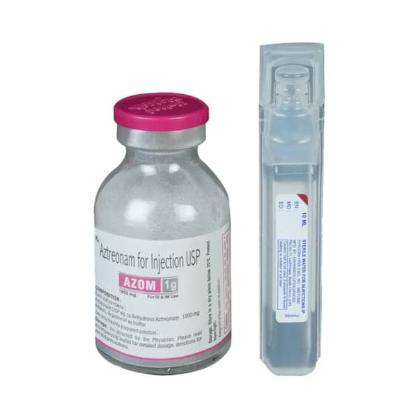 Azom 1gm Dry Vial Of 1 Powder For Injection