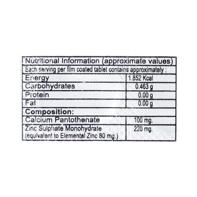 Cdp Z Strip Of 10 Tablets