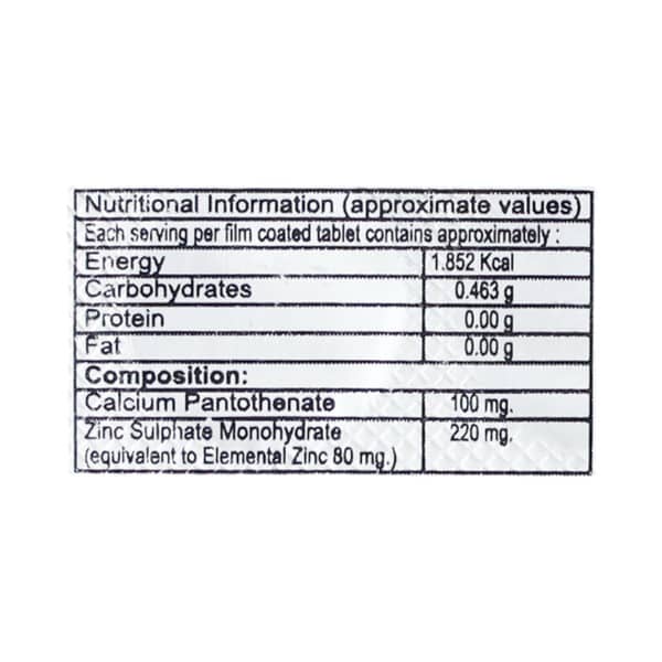 Cdp Z Strip Of 10 Tablets