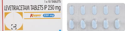 Keppra 250mg Strip Of 10 Tablets