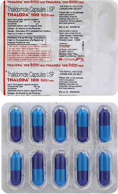 Thaloda 100mg Strip Of 10 Capsules