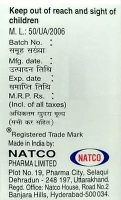 Lenalid 25mg Bottle Of 30 Capsules